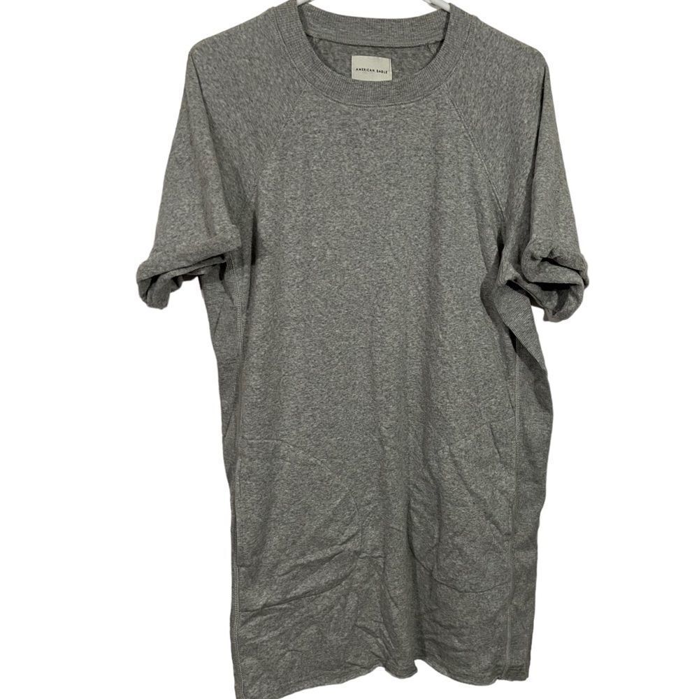 American Eagle Grey Midi Length Sweater Dress